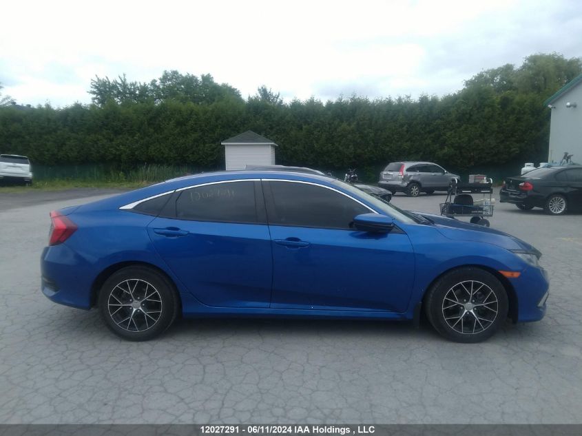 2019 Honda Civic Sedan VIN: 2HGFC2F59KH041856 Lot: 12027291