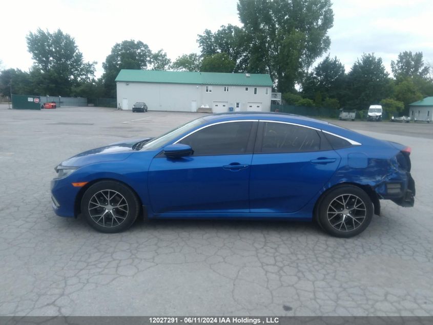 2019 Honda Civic Sedan VIN: 2HGFC2F59KH041856 Lot: 12027291