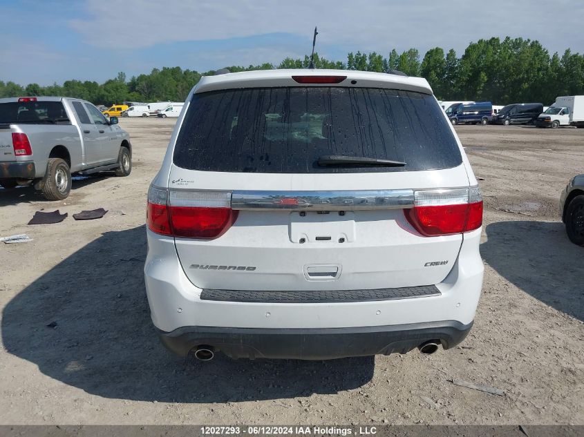 2013 Dodge Durango Crew VIN: 1C4SDHDT0DC530148 Lot: 12027293