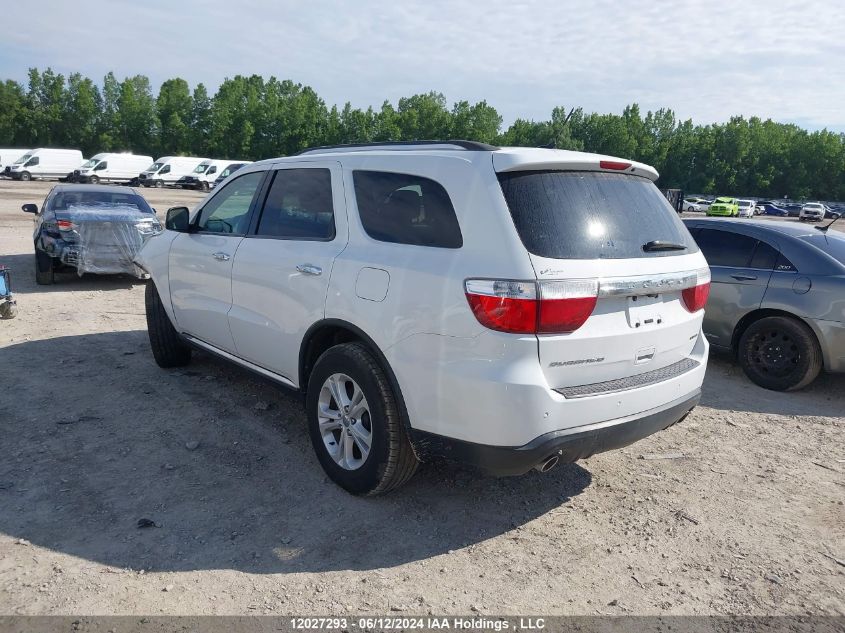 2013 Dodge Durango Crew VIN: 1C4SDHDT0DC530148 Lot: 12027293