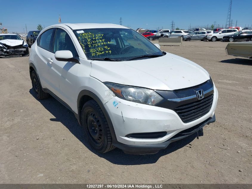 2016 Honda Hr-V VIN: 3CZRU6H36GM101185 Lot: 12027297