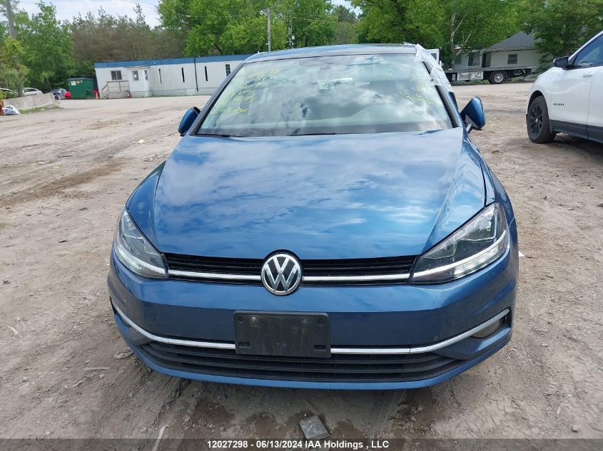 2018 Volkswagen Golf VIN: 3VWG17AU1JM287575 Lot: 12027298