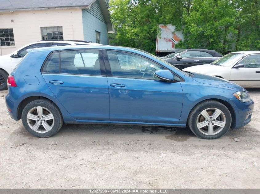 2018 Volkswagen Golf VIN: 3VWG17AU1JM287575 Lot: 12027298