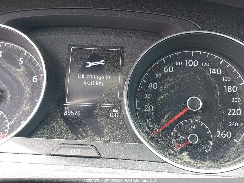 2018 Volkswagen Golf VIN: 3VWG17AU1JM287575 Lot: 12027298