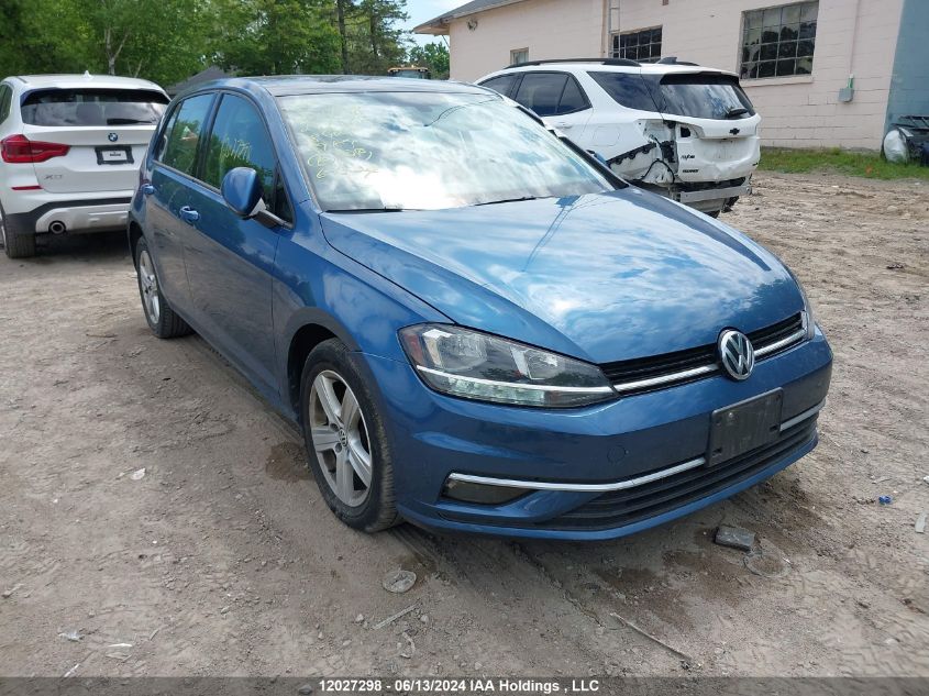 2018 Volkswagen Golf VIN: 3VWG17AU1JM287575 Lot: 12027298