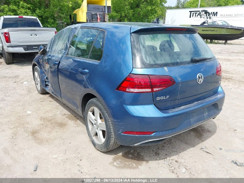 2018 Volkswagen Golf VIN: 3VWG17AU1JM287575 Lot: 12027298