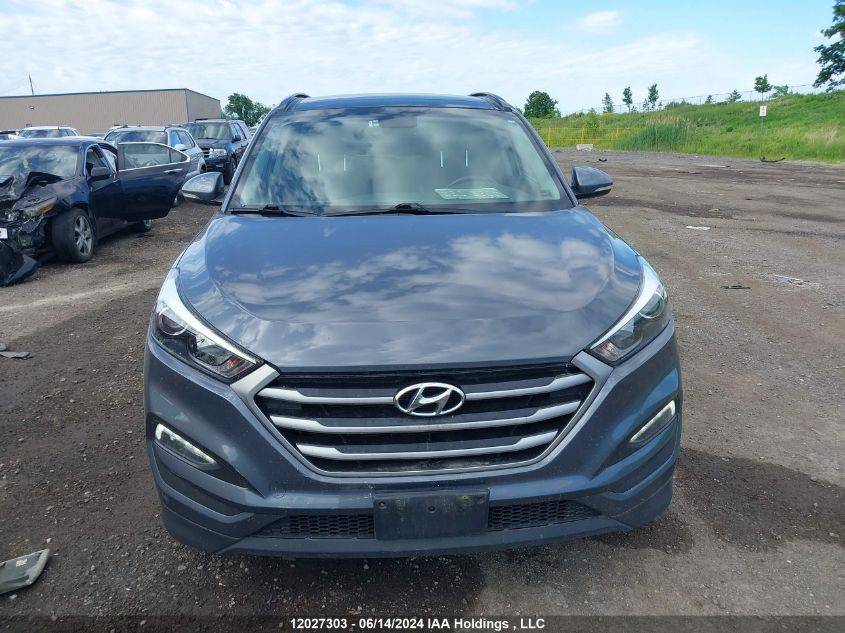 2017 Hyundai Tucson Luxury VIN: KM8J3CA41HU572693 Lot: 12027303