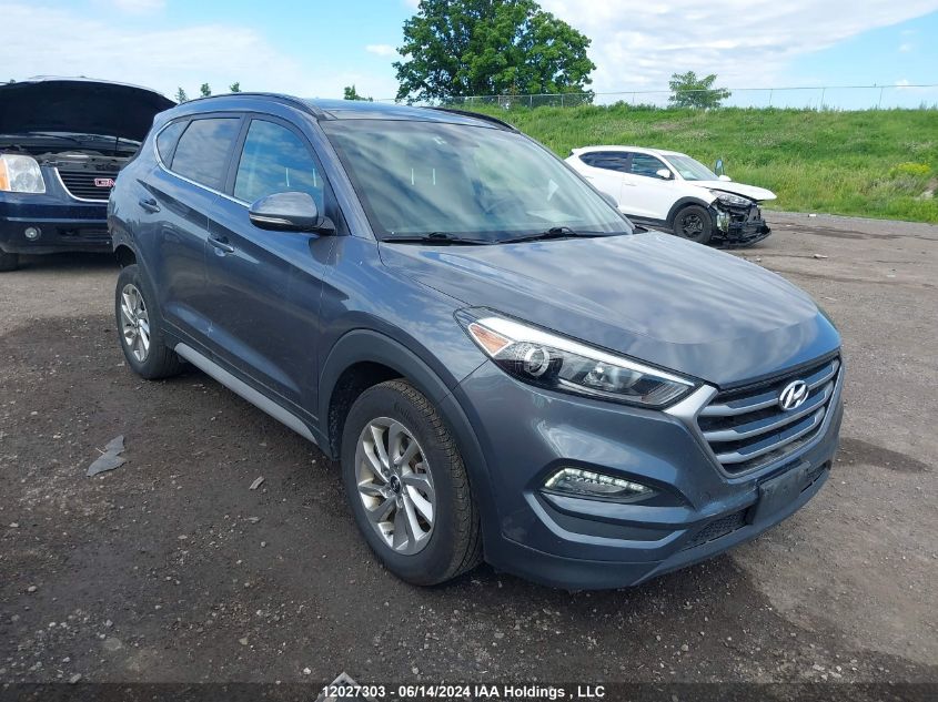 2017 Hyundai Tucson Luxury VIN: KM8J3CA41HU572693 Lot: 12027303