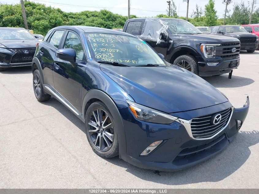 2018 Mazda Cx-3 VIN: JM1DKFD71J0324257 Lot: 12027304