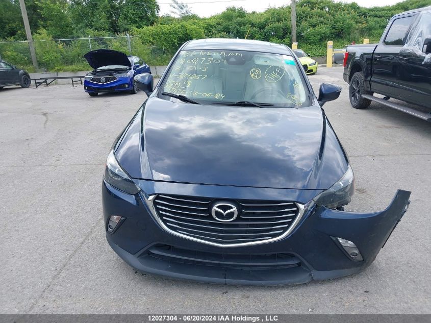 2018 Mazda Cx-3 VIN: JM1DKFD71J0324257 Lot: 12027304