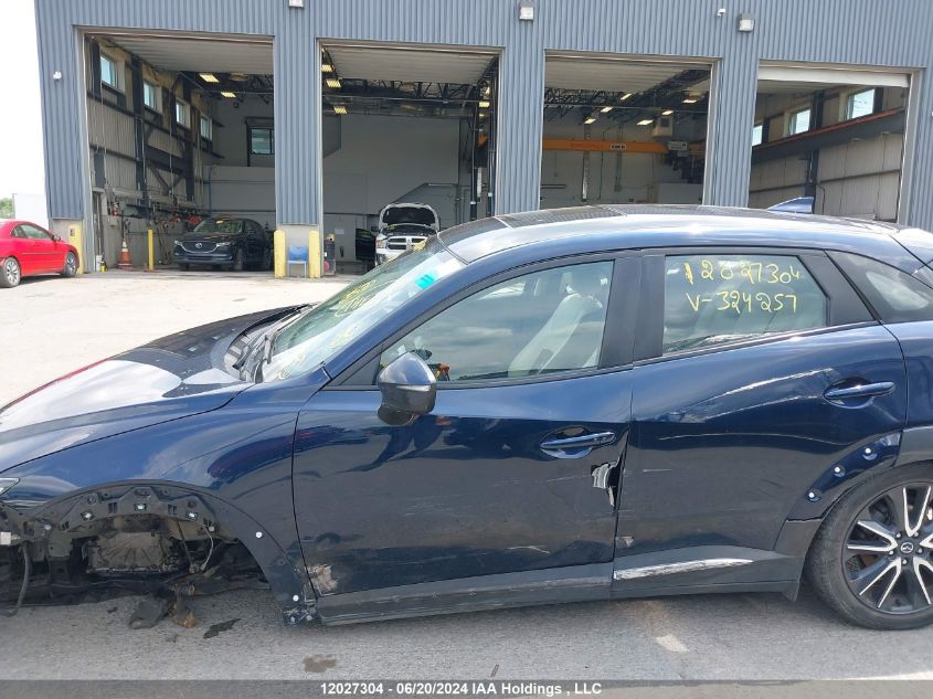 2018 Mazda Cx-3 VIN: JM1DKFD71J0324257 Lot: 12027304