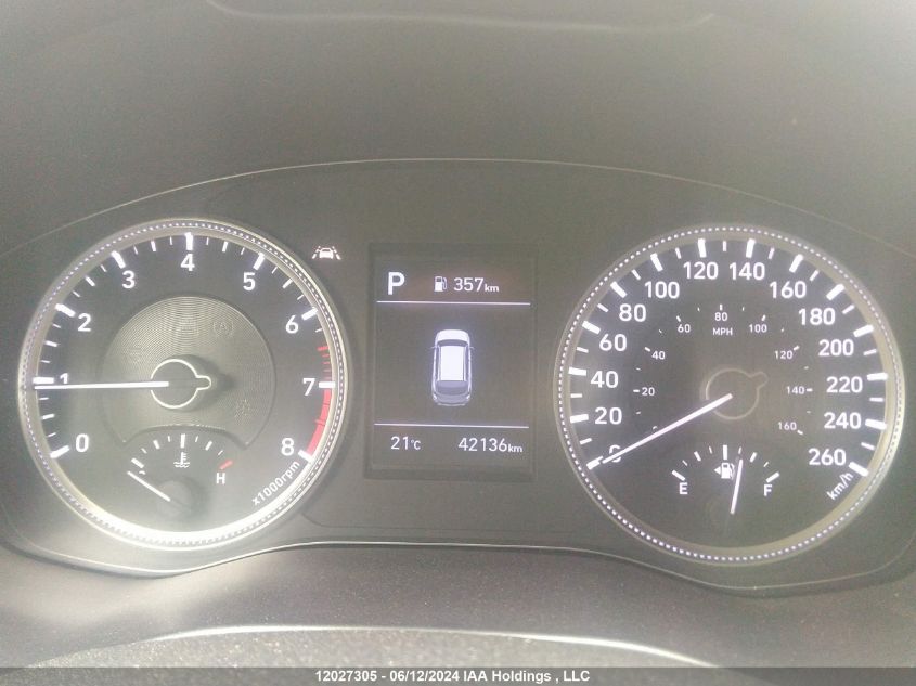 2020 Hyundai Santa Fe Sel/Sel Plus VIN: 5NMS3CAD4LH219230 Lot: 12027305