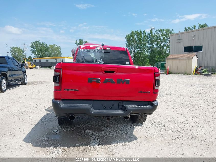 2022 Ram 1500 Rebel VIN: 1C6SRFLT5NN161100 Lot: 12027306