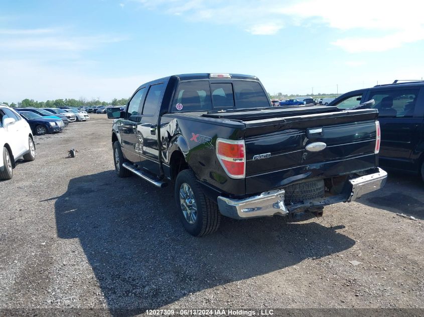 2011 Ford F150 Supercrew VIN: 1FTFW1ET0BFC00751 Lot: 12027309