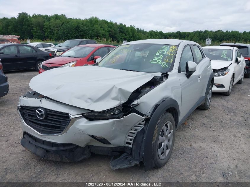 2019 Mazda Cx-3 VIN: JM1DKFB78K0410296 Lot: 12027320