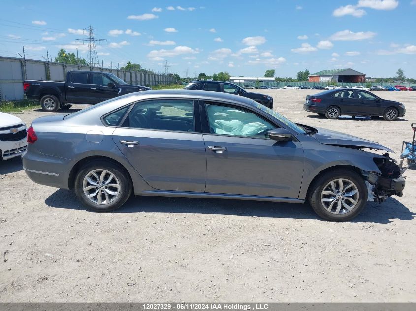 2018 Volkswagen Passat VIN: 1VWAA7A34JC024415 Lot: 12027329