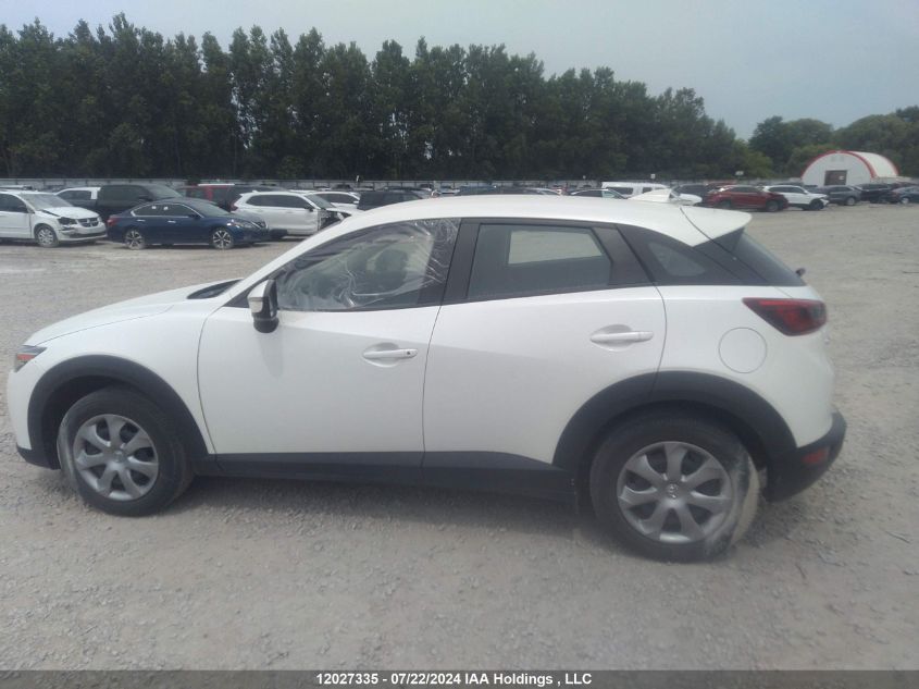 2019 Mazda Cx-3 Sport VIN: JM1DKFB71K0440868 Lot: 12027335