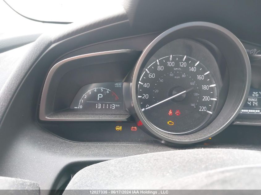 2019 Mazda Cx-3 Sport VIN: JM1DKFB71K0440868 Lot: 12027335