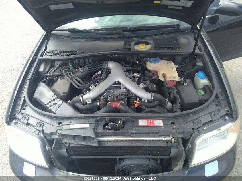 2004 Audi A6 VIN: WAUCD64B54N081907 Lot: 12027337