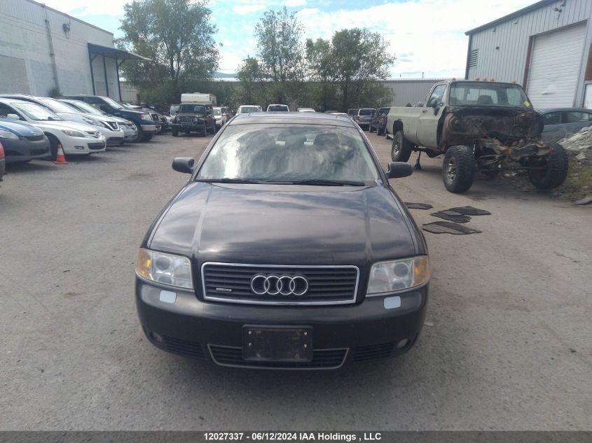2004 Audi A6 VIN: WAUCD64B54N081907 Lot: 12027337