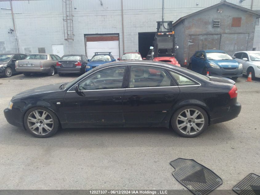 2004 Audi A6 VIN: WAUCD64B54N081907 Lot: 12027337