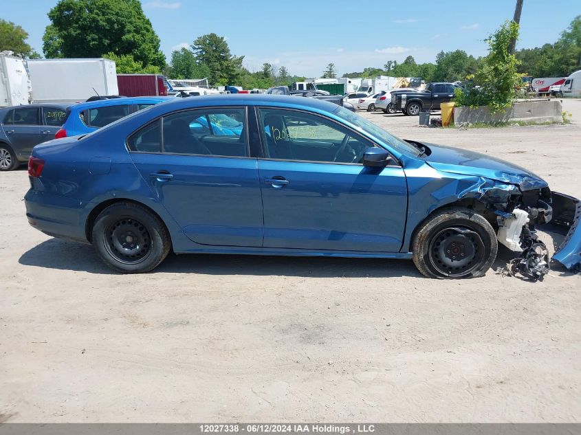 2017 Volkswagen Jetta Sedan VIN: 3VW2B7AJXHM381929 Lot: 12027338