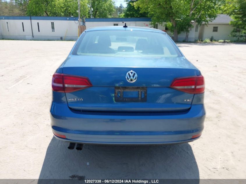 2017 Volkswagen Jetta Sedan VIN: 3VW2B7AJXHM381929 Lot: 12027338