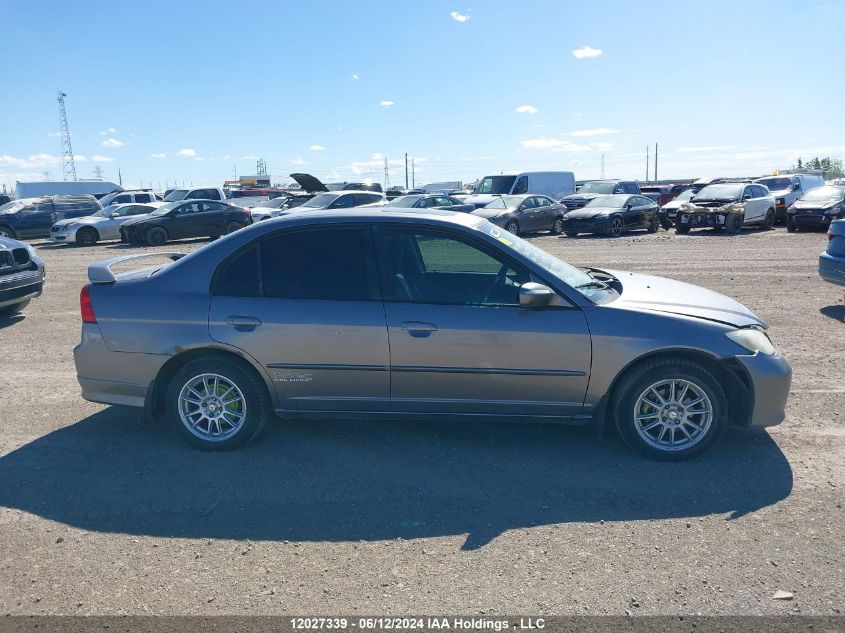 2004 Honda Civic Si Si VIN: 2HGES16834H927628 Lot: 12027339