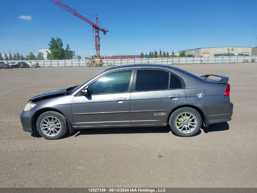 2004 Honda Civic Si Si VIN: 2HGES16834H927628 Lot: 12027339