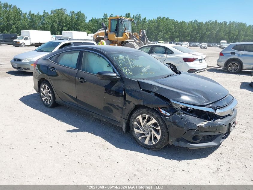 2018 Honda Civic VIN: 2HGFC2F62JH021262 Lot: 12027340