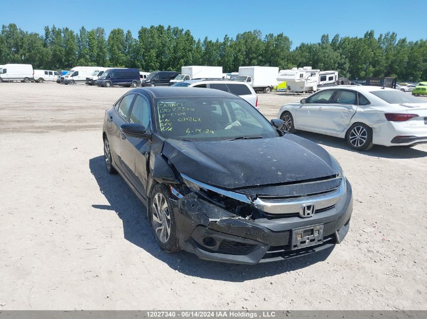 2018 Honda Civic VIN: 2HGFC2F62JH021262 Lot: 12027340