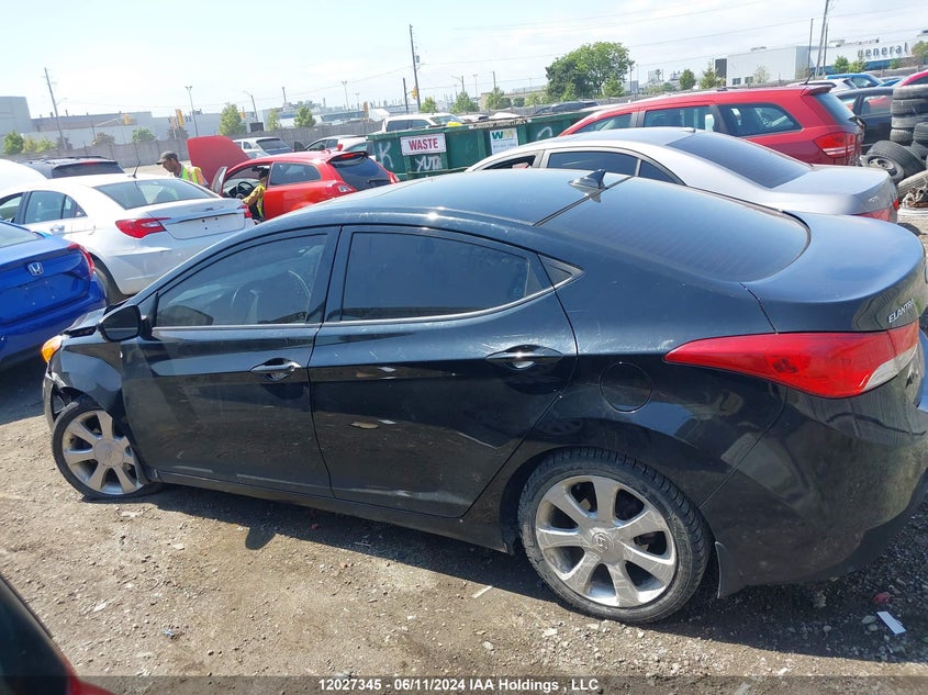 2013 Hyundai Elantra Gls/Limited VIN: 5NPDH4AE8DH385604 Lot: 12027345