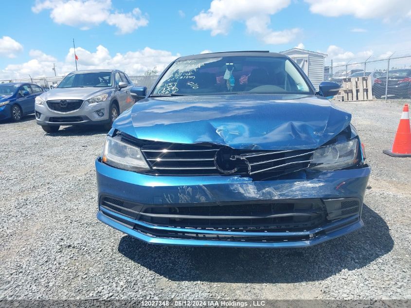 2017 Volkswagen Jetta Sedan VIN: 3VWDB7AJ7HM362148 Lot: 12027348