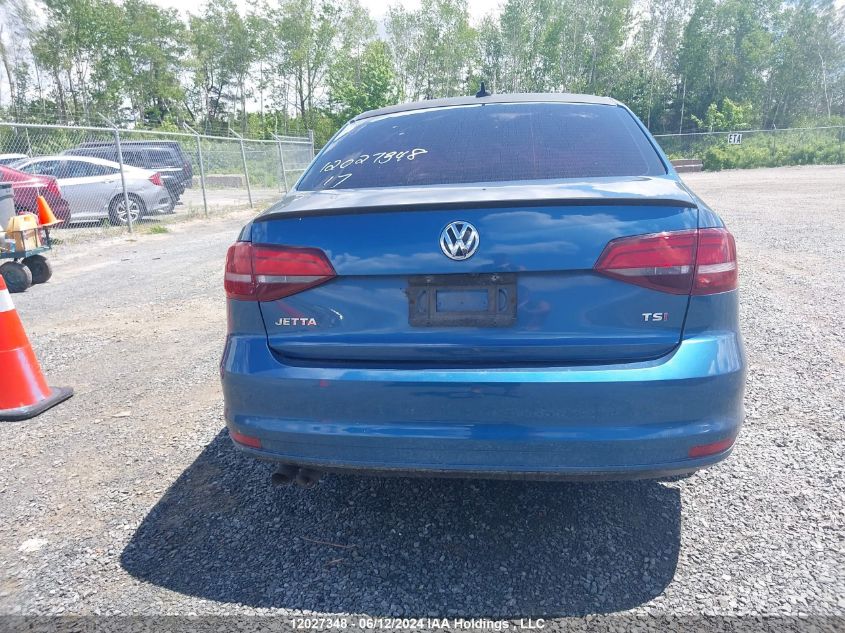 2017 Volkswagen Jetta Sedan VIN: 3VWDB7AJ7HM362148 Lot: 12027348