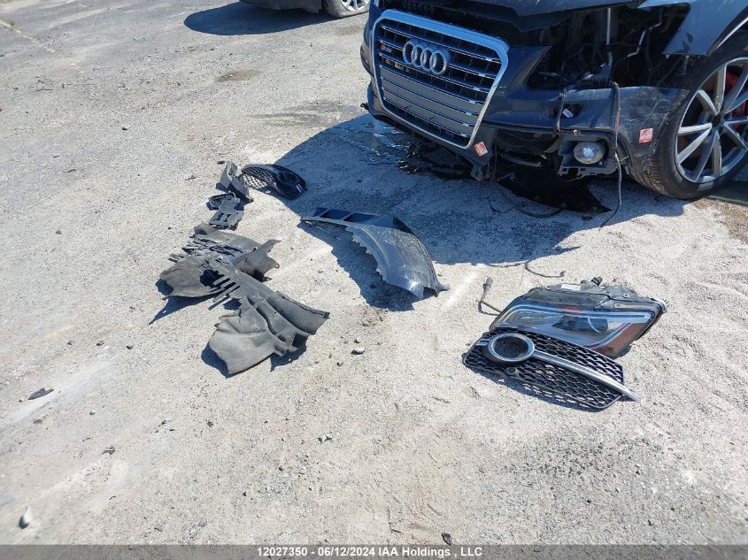 2017 Audi Sq5 VIN: WA1LCAFP5HA037608 Lot: 12027350