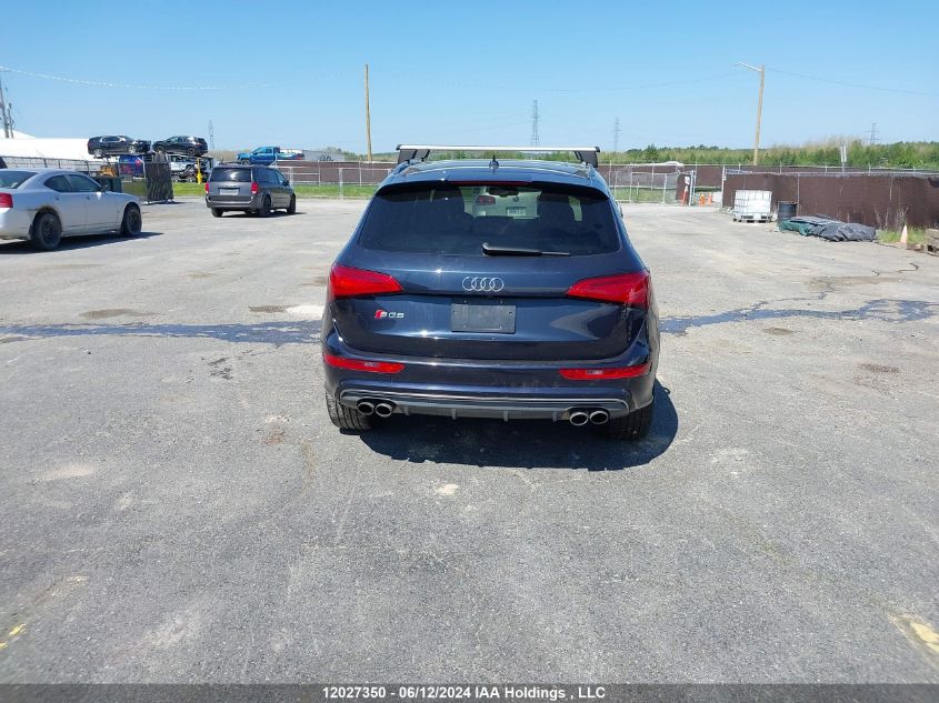 2017 Audi Sq5 VIN: WA1LCAFP5HA037608 Lot: 12027350