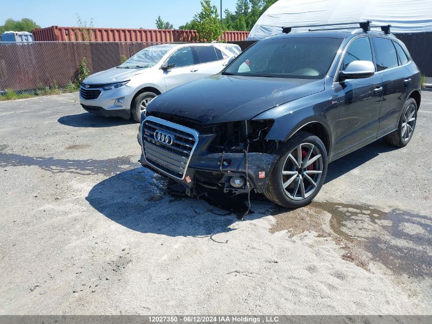 2017 Audi Sq5 VIN: WA1LCAFP5HA037608 Lot: 12027350