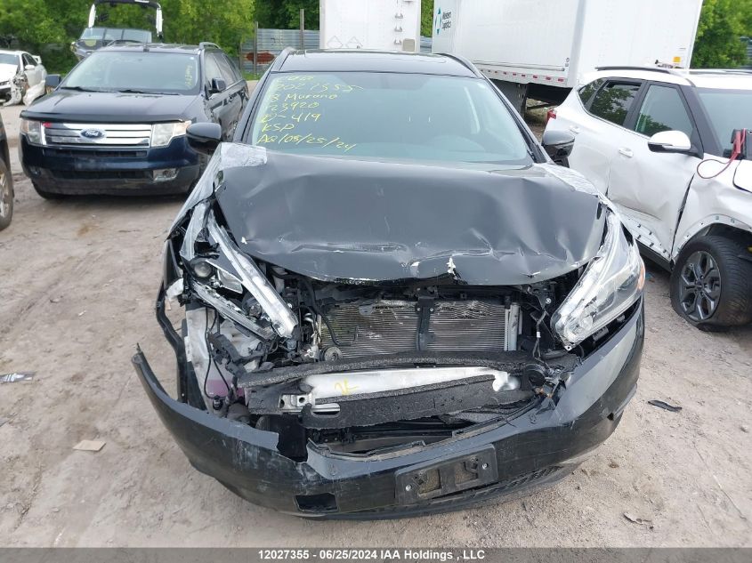 2018 Nissan Murano VIN: 5N1AZ2MH0JN123920 Lot: 12027355