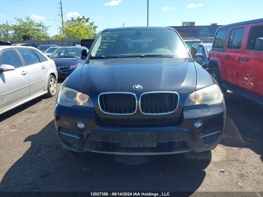 2011 BMW X5 VIN: 5UXZV4C54BL405544 Lot: 12027356