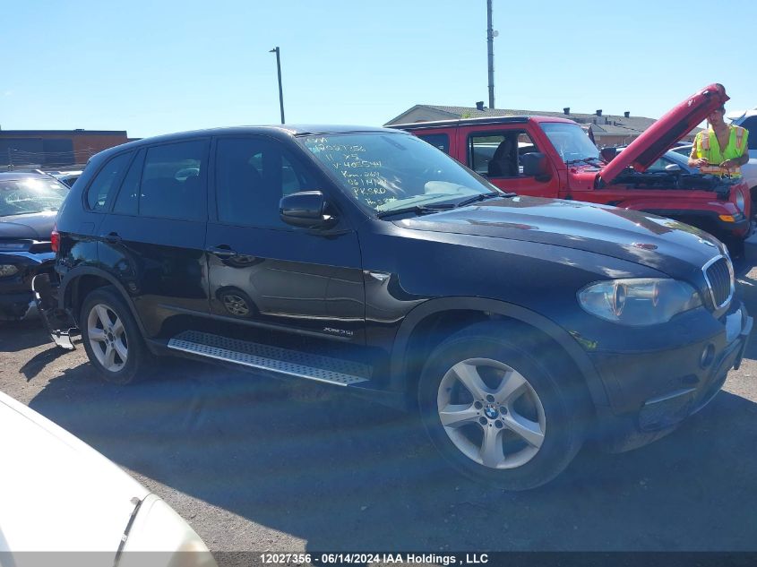 2011 BMW X5 VIN: 5UXZV4C54BL405544 Lot: 12027356