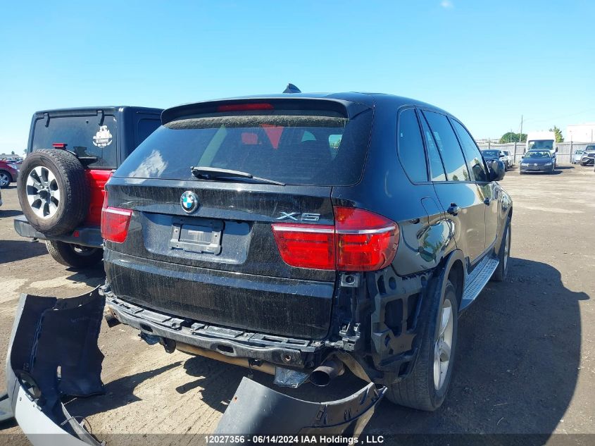 2011 BMW X5 VIN: 5UXZV4C54BL405544 Lot: 12027356