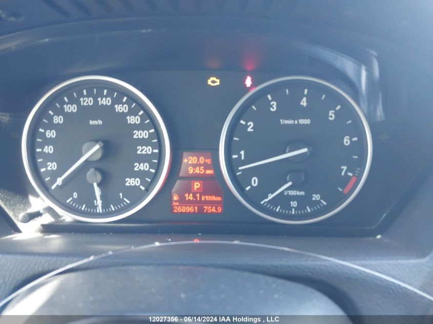 2011 BMW X5 VIN: 5UXZV4C54BL405544 Lot: 12027356