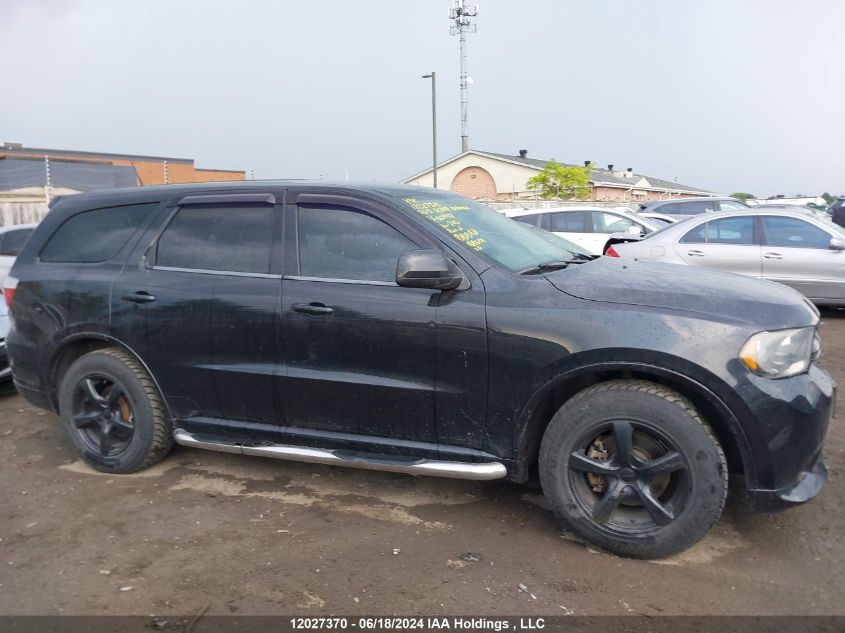 2013 Dodge Durango VIN: 1C4RDJAG9DC665447 Lot: 12027370