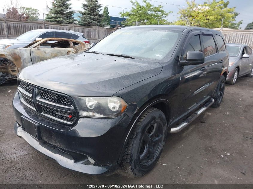 2013 Dodge Durango VIN: 1C4RDJAG9DC665447 Lot: 12027370