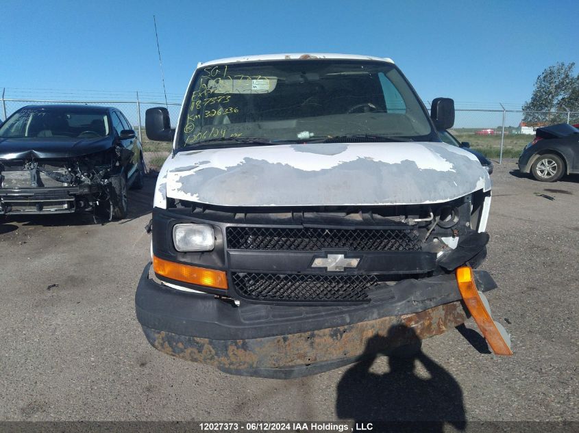 2007 Chevrolet Express Work Van VIN: 1GCFG15XX71118756 Lot: 12027373