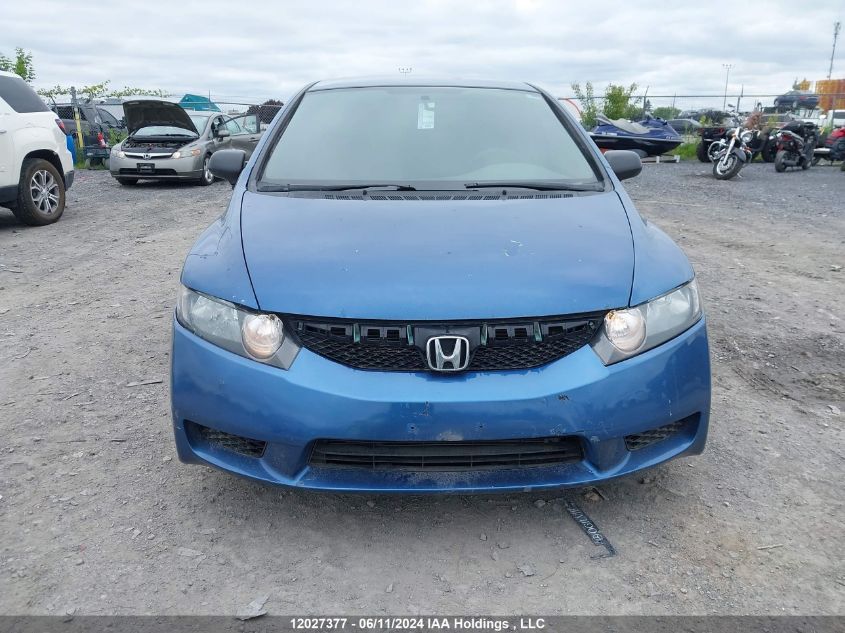 2010 Honda Civic Sdn VIN: 2HGFA1F49AH045296 Lot: 12027377
