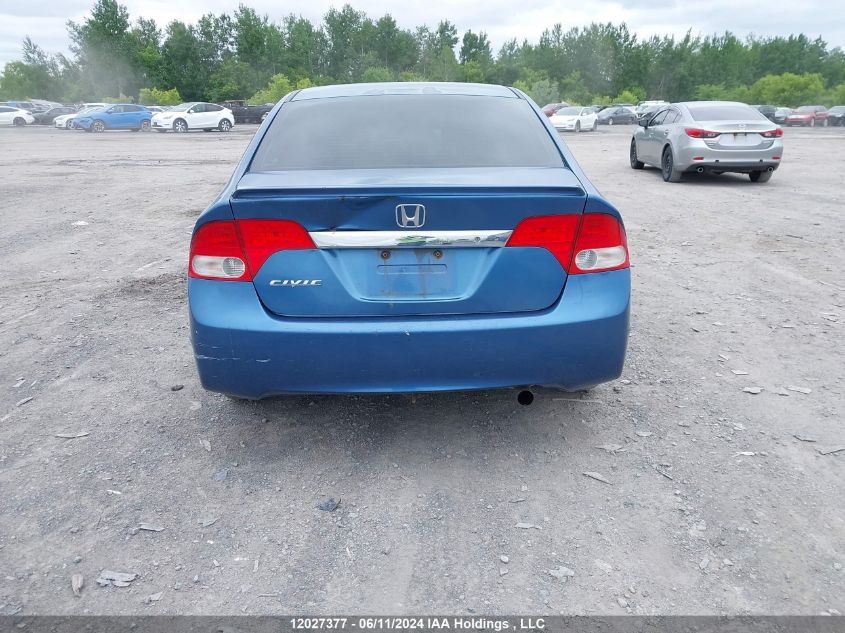 2010 Honda Civic Sdn VIN: 2HGFA1F49AH045296 Lot: 12027377