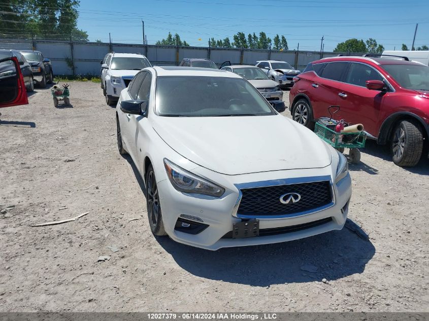 2018 Infiniti Q50 VIN: JN1EV7ARXJM433044 Lot: 12027379