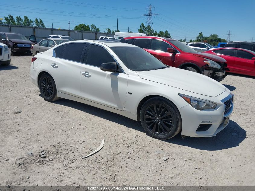 2018 Infiniti Q50 VIN: JN1EV7ARXJM433044 Lot: 12027379