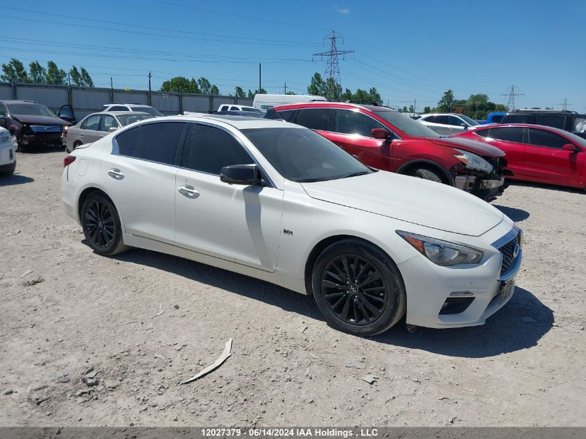 2018 Infiniti Q50 VIN: JN1EV7ARXJM433044 Lot: 12027379